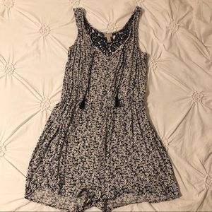 Cape Juby Floral Romper